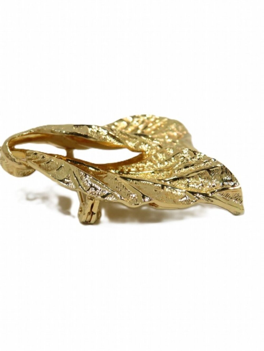 #138 - Christian Dior Dior leaf motif brooch, Authentic - Picture 8 of 8